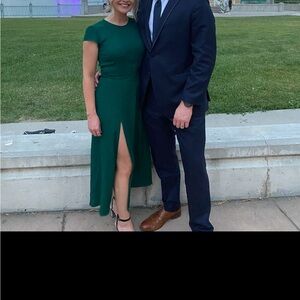 Reformation green dress